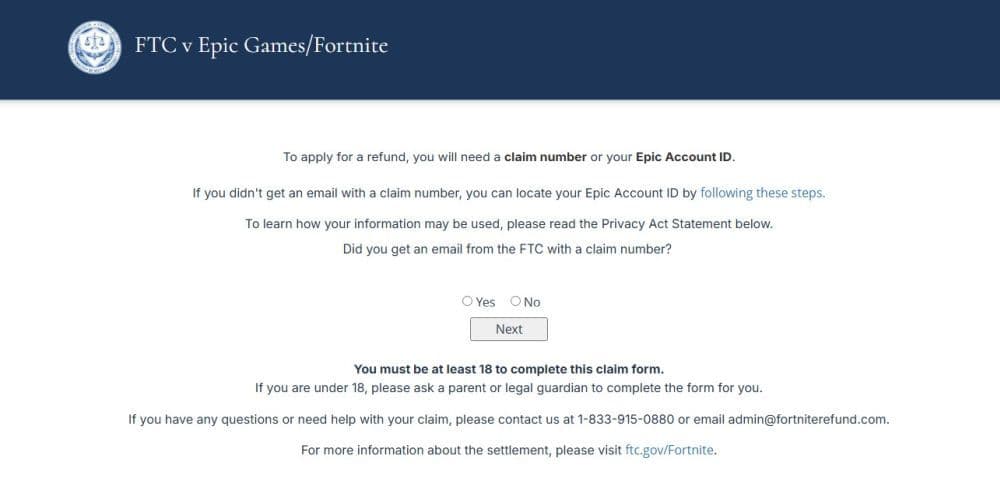 Simply go to the page given above and follow the easy instructions (Image Credit: Screengrab via FTC)