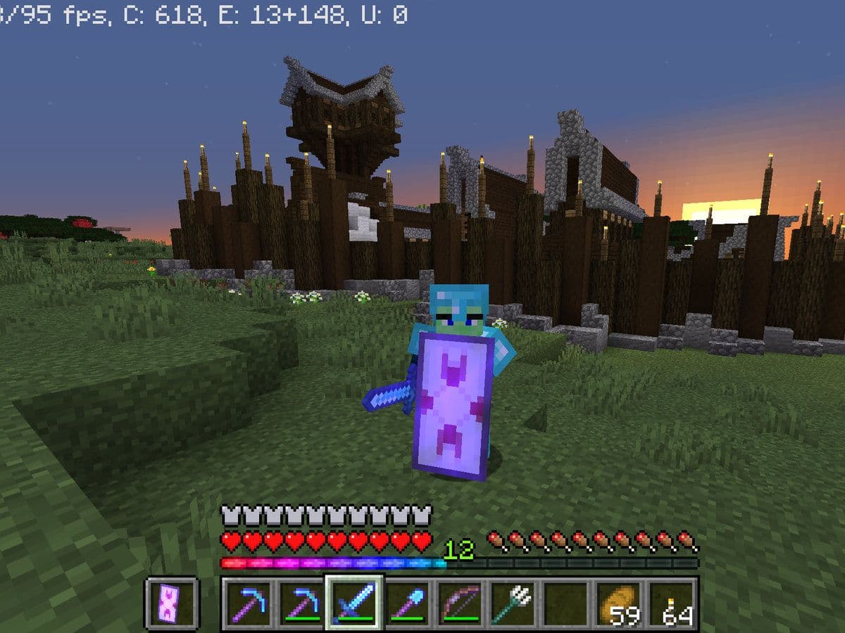 minecraft shield enchantments