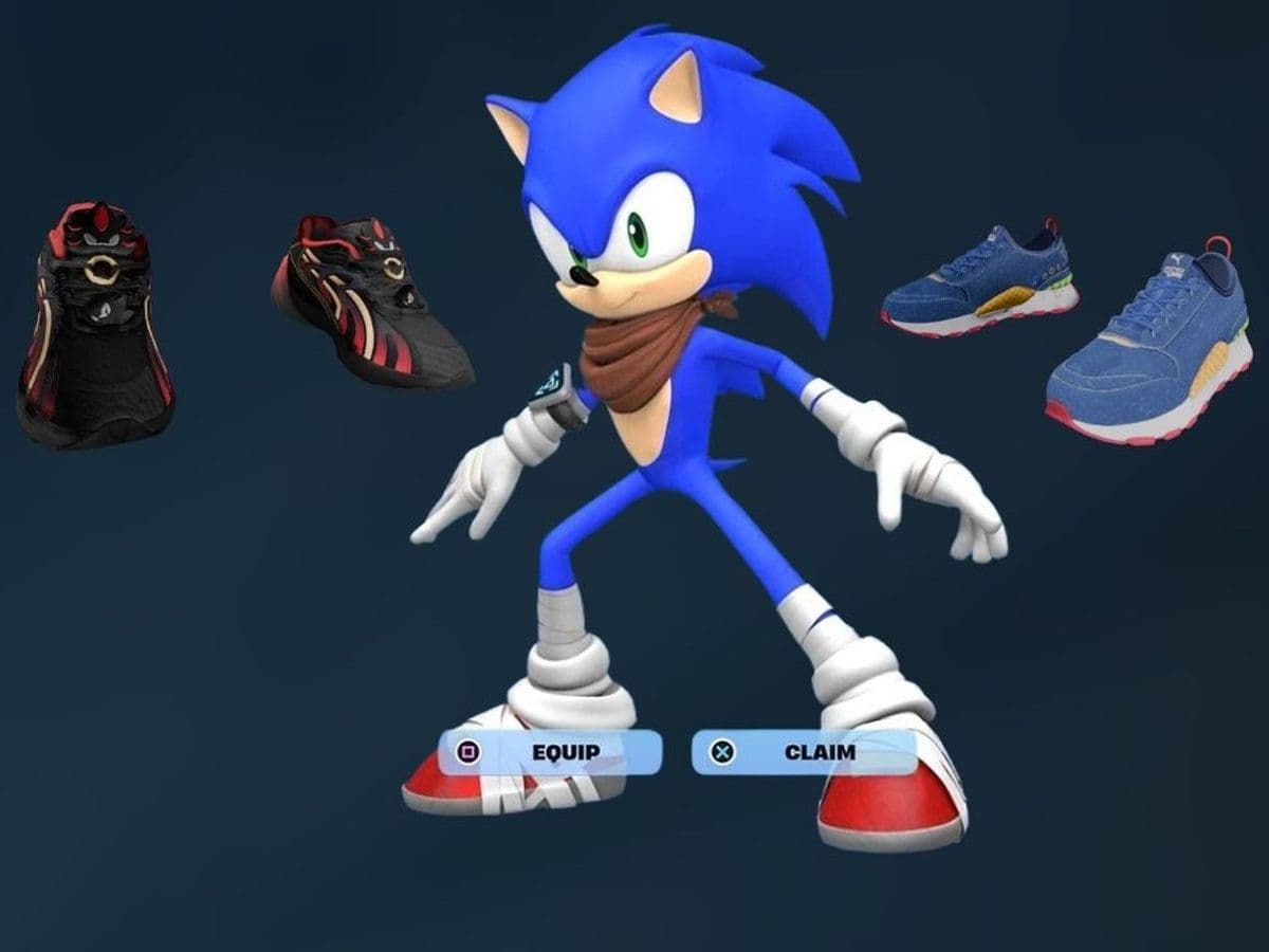 Fortnite Sonic the Hedgehog Collab