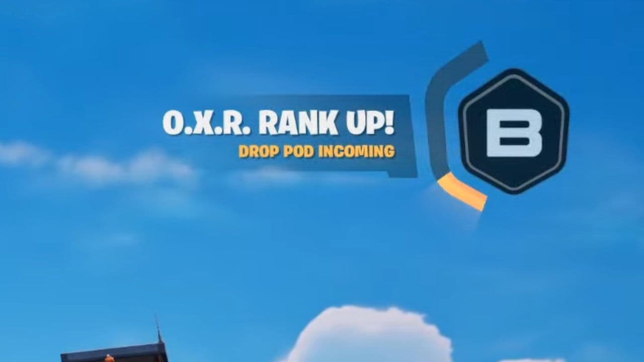 fortnite OXR rank