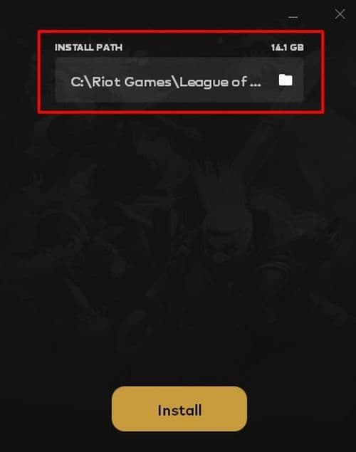 Select the install path by clicking the directory you see up in the installer screen (Image Credit: THESPIKEGG)