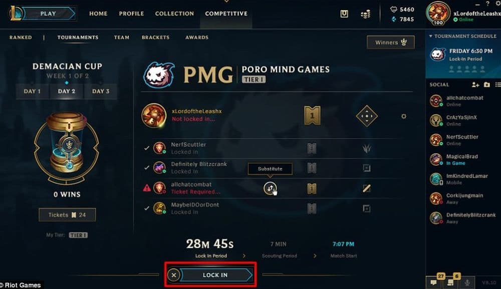 Teams must lock in and get ready for the tournament beforehand (Image Credit: Riot Games)