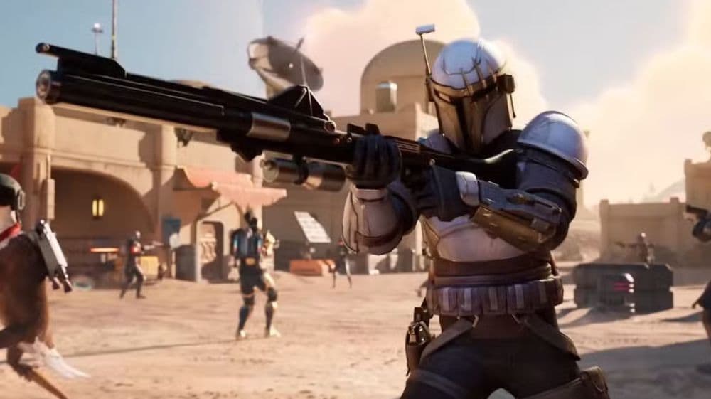 The Mandalorian skin is one of the most anticipated skins in the Fortnite universe, and it is now available on the Item Shop (Image Credit: Screengrab via Epic Games/Fortnite)