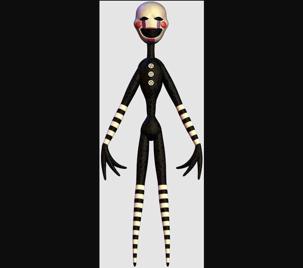 Here is the Marionette Puppet from Five Nights at Freddy’s (Image Credit: FNAF)