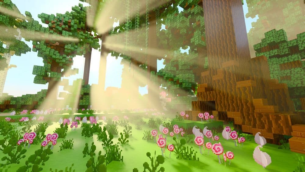 You should use this shortcut if you are having any visual glitches or bugs in your Minecraft game, to go back to better graphics and visual performance (Image Credit: Minecraft/Nvidia)