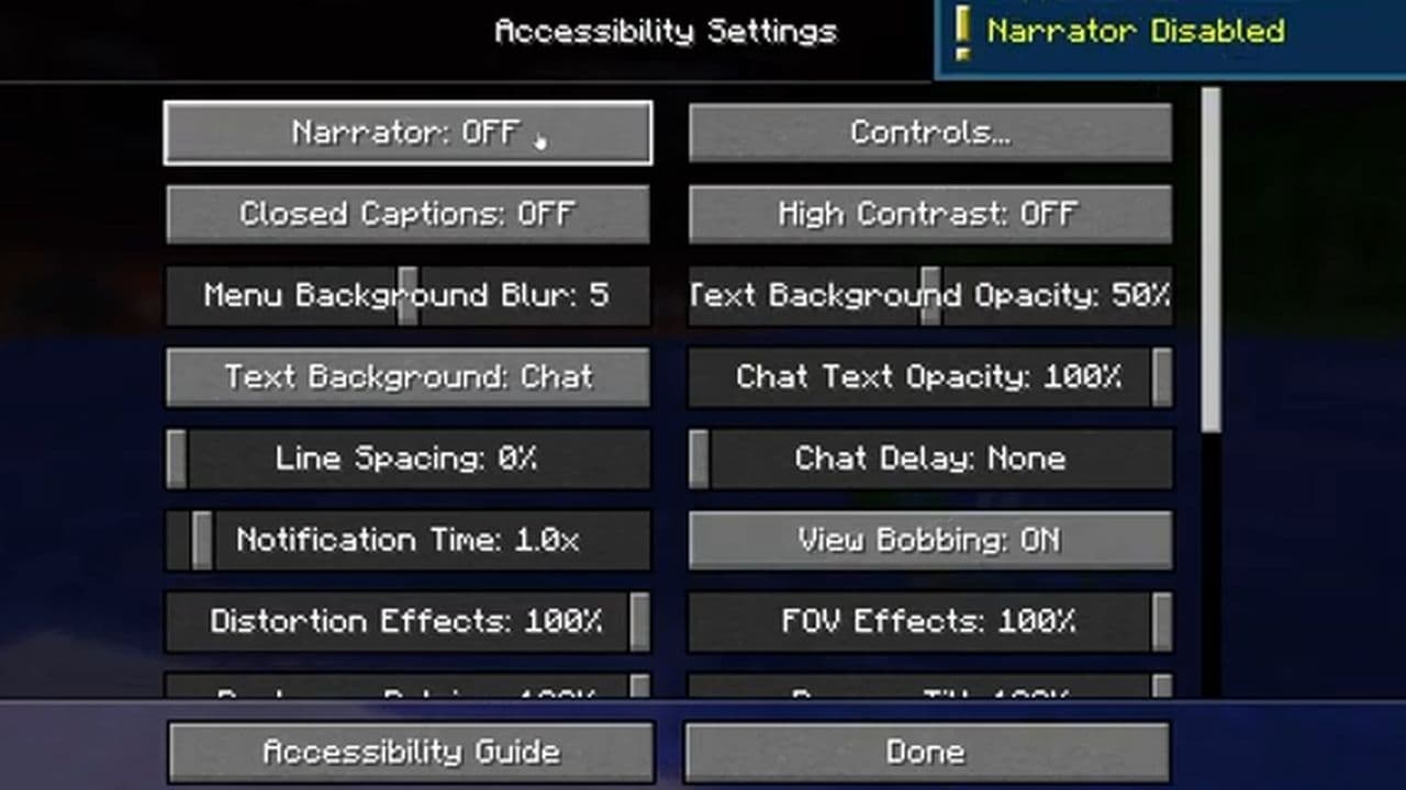 Minecraft Java How To Turn Off Tips How to turn off narrator in Minecraft (All platforms)