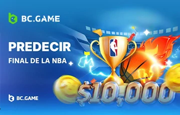 Bet on the NBA at BC Game