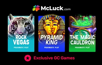 McLuck casino Exclusive games