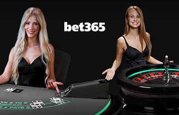 Play casino games with live dealers at Bet365