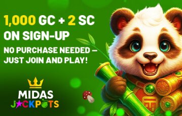 midas jackpots welcome offer