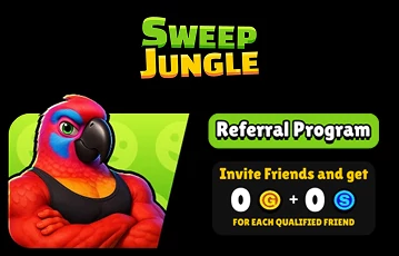 sweep jungle referral promo