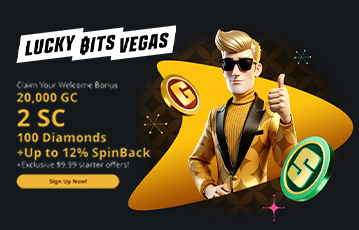 LuckyBits Vegas signup bonus