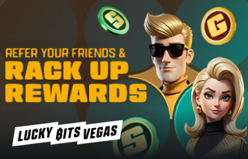LuckyBits Vegas referral proragm