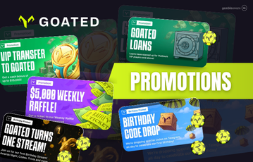 Goated promotions