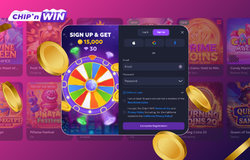 Chip N Win Sign Up-US