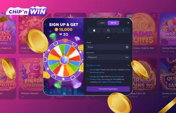 Chip N Win Sign Up-US
