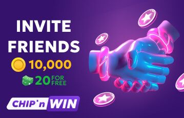 Chip N Win referral bonus
