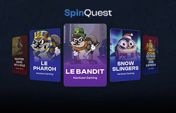 SpinQuest casino games