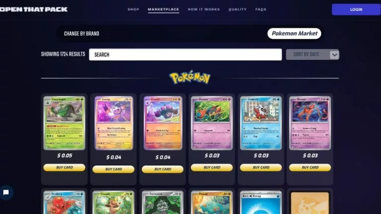 OpenthatPack Pokemon rips
