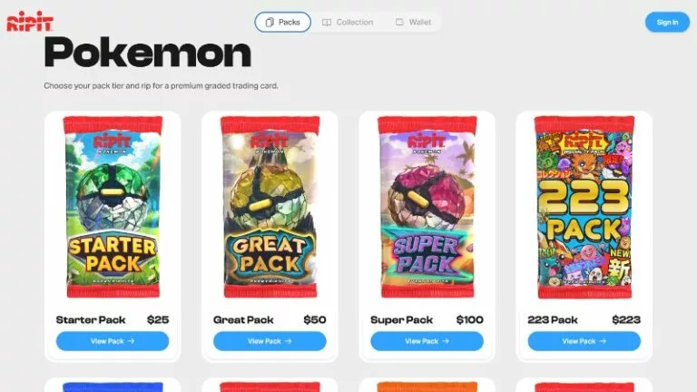 Ripit pokemon cards