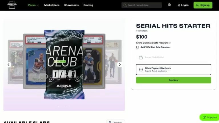Arena Club slab pack
