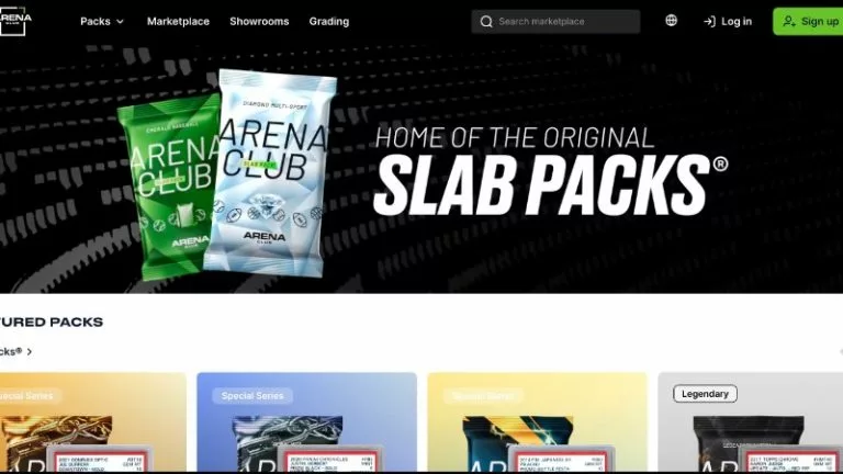 Arena Club home of the original slab packs