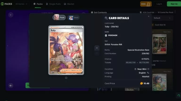 Packs.com - Screenshot 1
