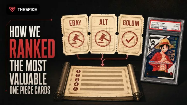 How we ranked the most valuable One Piece cards