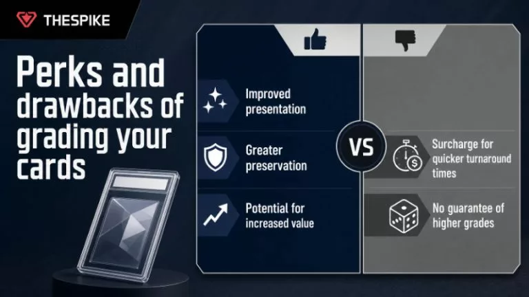 Perks and drawbacks of grading your cards