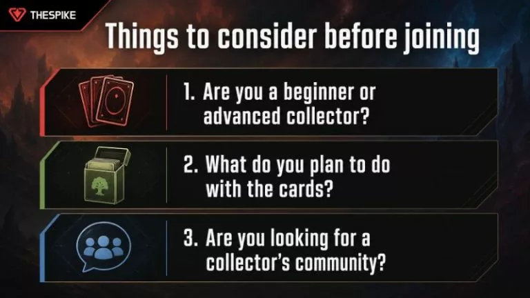 Things to consider before joining