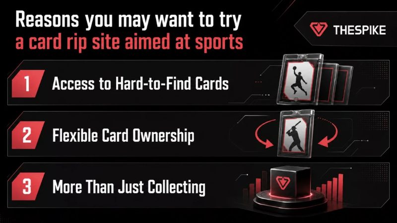 Reasons to try sports card rip sites
